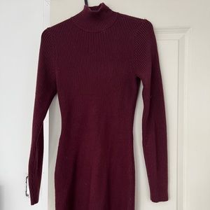 Abercrombie and fitch mock neck sweater dress